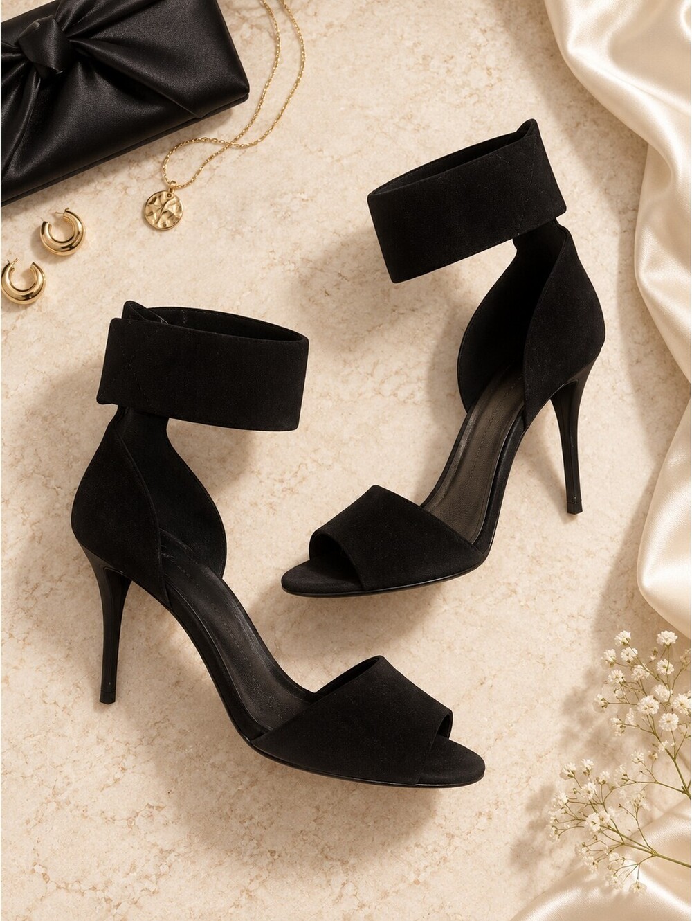 Giuseppe Zanotti Coline Suede Sandals - Size 36